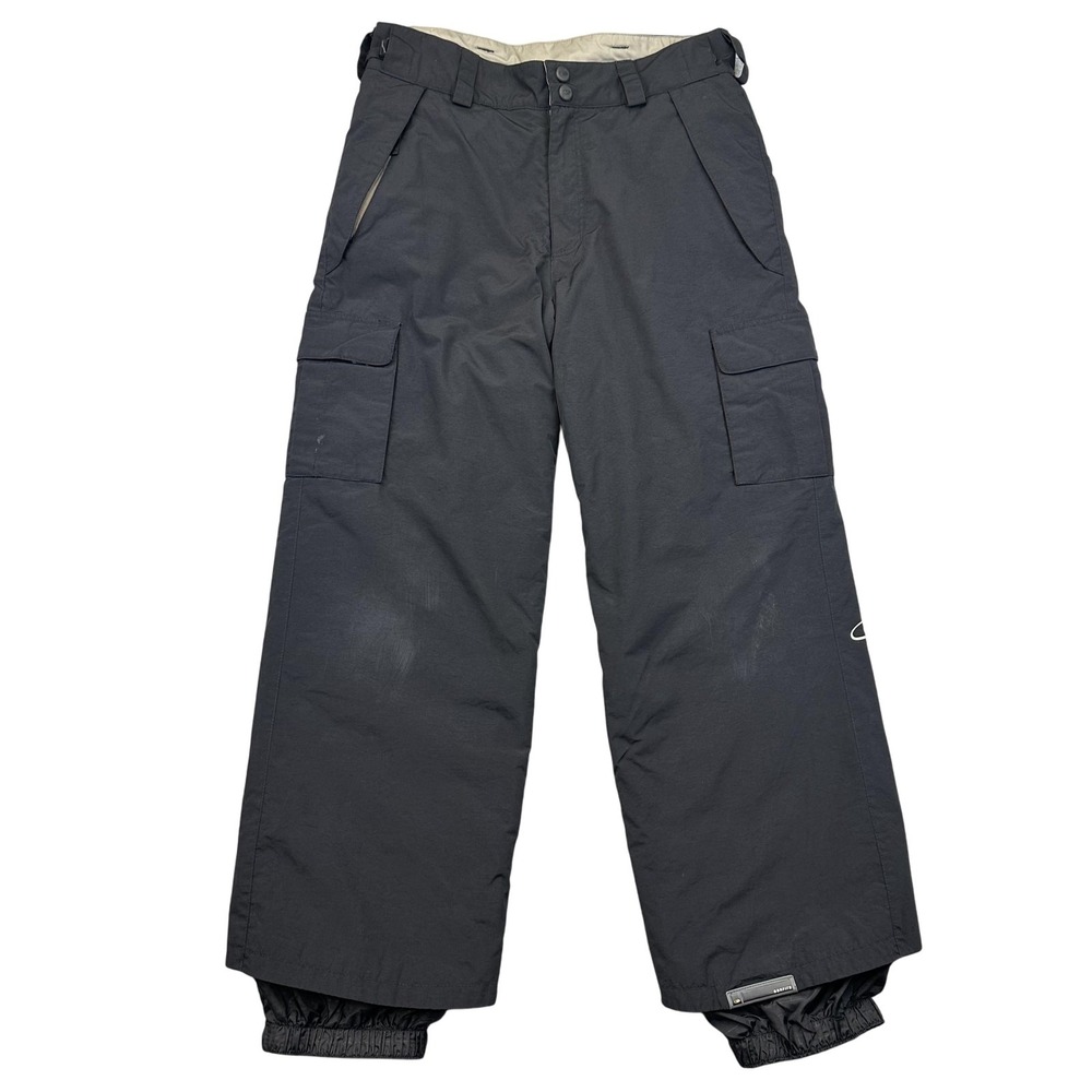 Bonfire 4-Pant Snow Pants Youth Large Black Waterproof Ski Snowboard Cargo